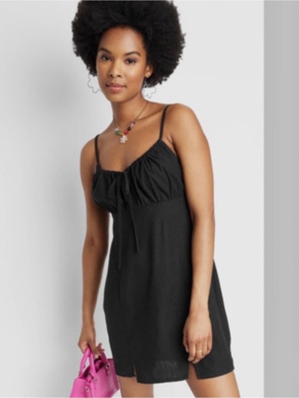 Wild fable Black mini dress XS
